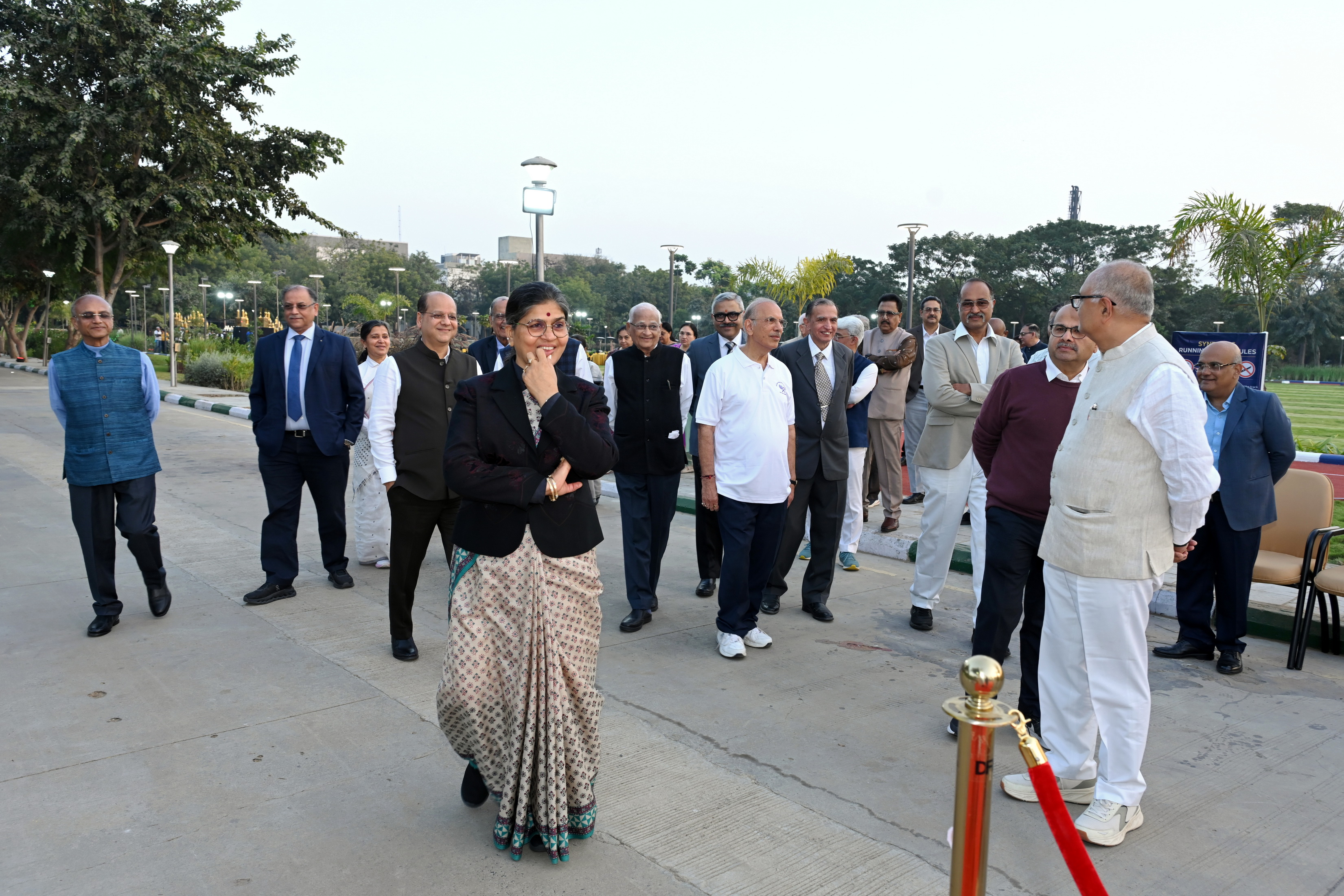 "SYNTHETIC WALKING TRACK" at Gujarat State Judicial Academy inaugurated by Hon'ble Mrs. Justice Sunita Agarwal, The Chief Justice, High Court of Gujarat & Patron-in-Chief, GSJA on 12th January, 2026